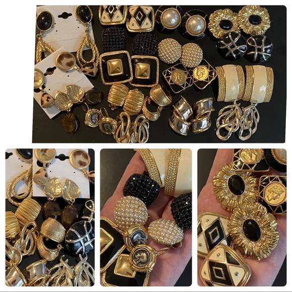 Vintage Estate Costume Jewelry 5 LB Lots, Signed And Unsigned, All wearable - Picture 3 of 16